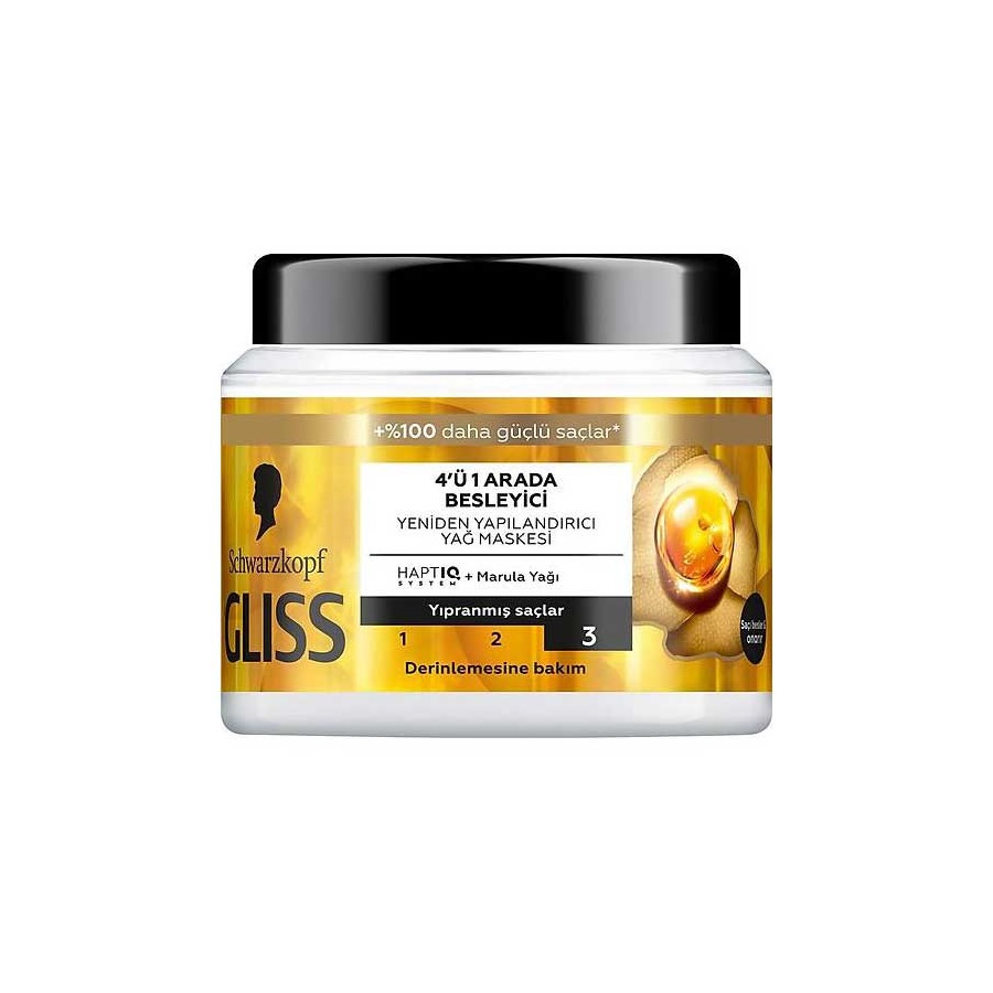 ماسک مو تغذیه کننده و بازسازی کننده گلیس 400میل - GLISS